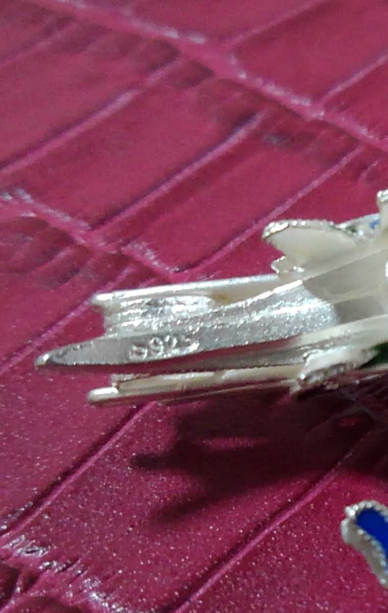 銀製品 ドラゴン 龍 ブローチ アクセサリー SILVER シルバー 立体的な造りの画像7