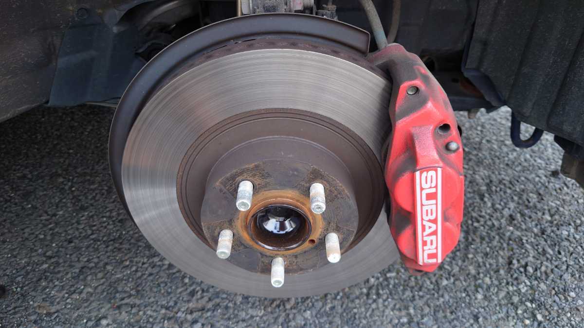 スバル 純正 対抗4POD 赤キャリパー 86 ZN6 ZN8 BRZ ZC6 レガシー