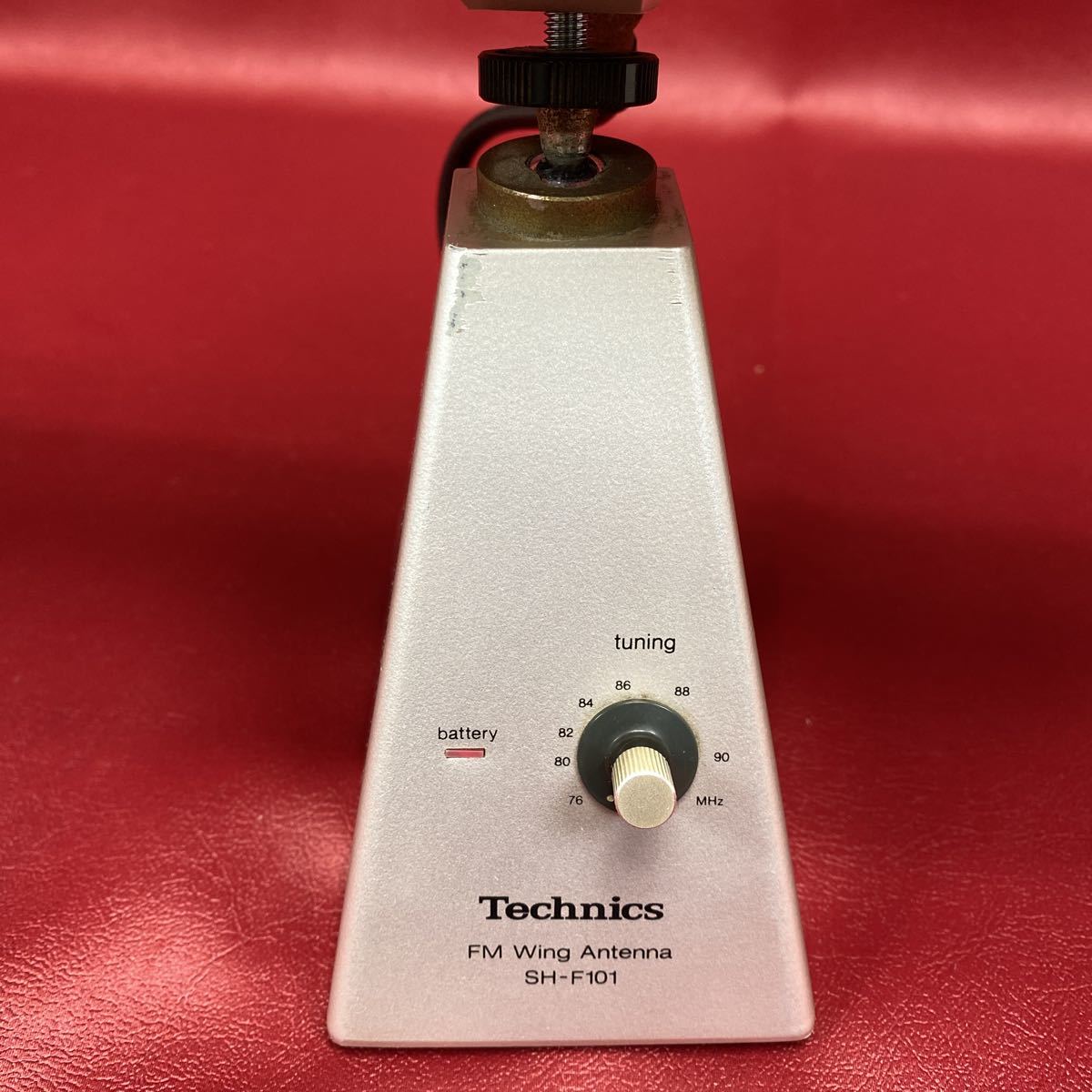 ◇通電確認済◇Technics テクニクス SH-F101 FM Wing Antenna オーディオ ラジオ ナショナル 松下電器 ウィング アンテナ_画像6