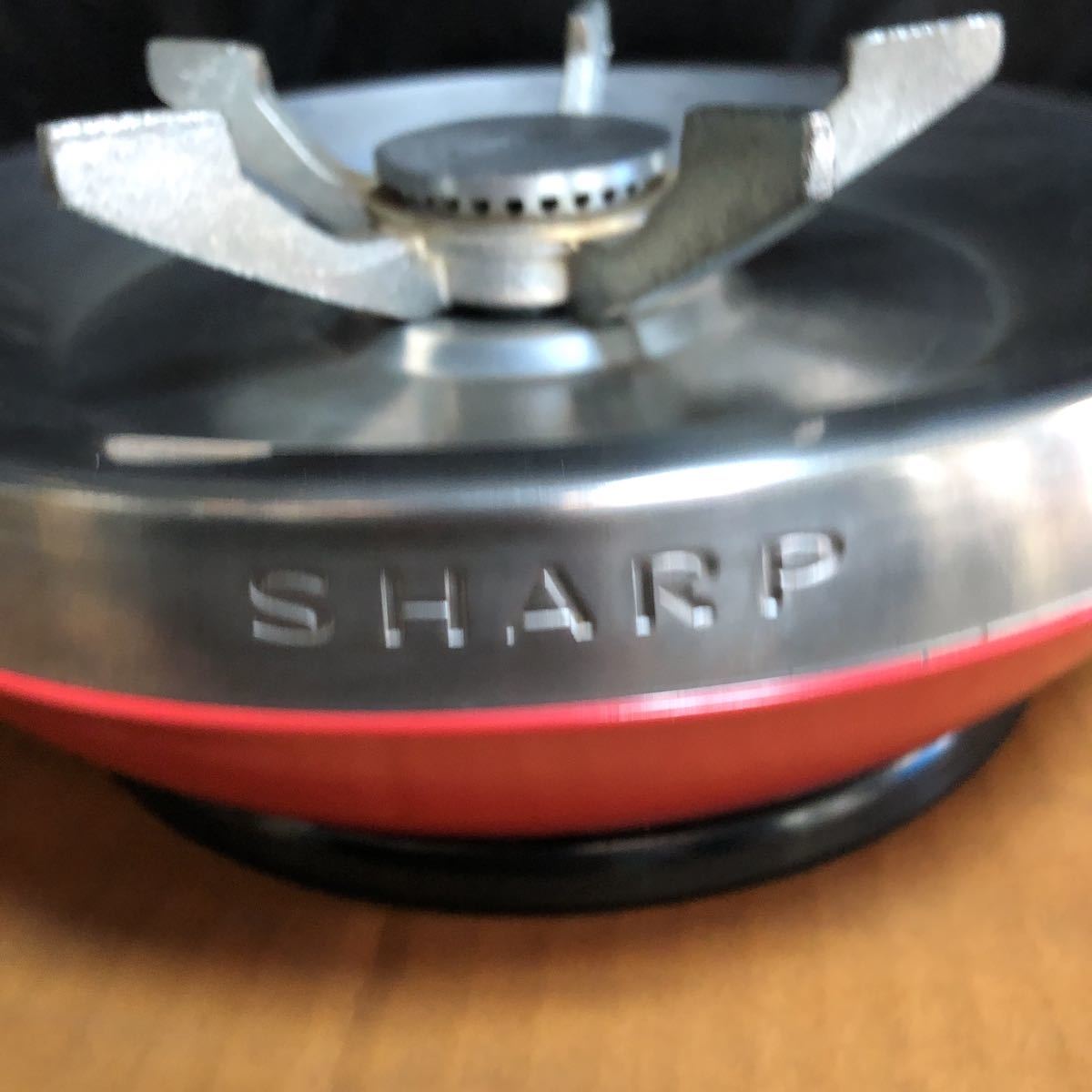 CD-720【中古品】 SHARP シャープ　スキヤキコンロ　KHG-1009 都市ガス　シャープ一口ガスコンロ　　当時物_画像3
