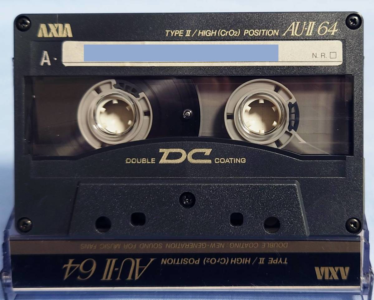 AXIA 富士フイルム カセットテープ PSMETAL・PS-Ⅱ・AU-Ⅱ・J'z2 AXIA 富士フイルム カセットテープ PSMETAL・PS-Ⅱ・AU-Ⅱ・J'z2