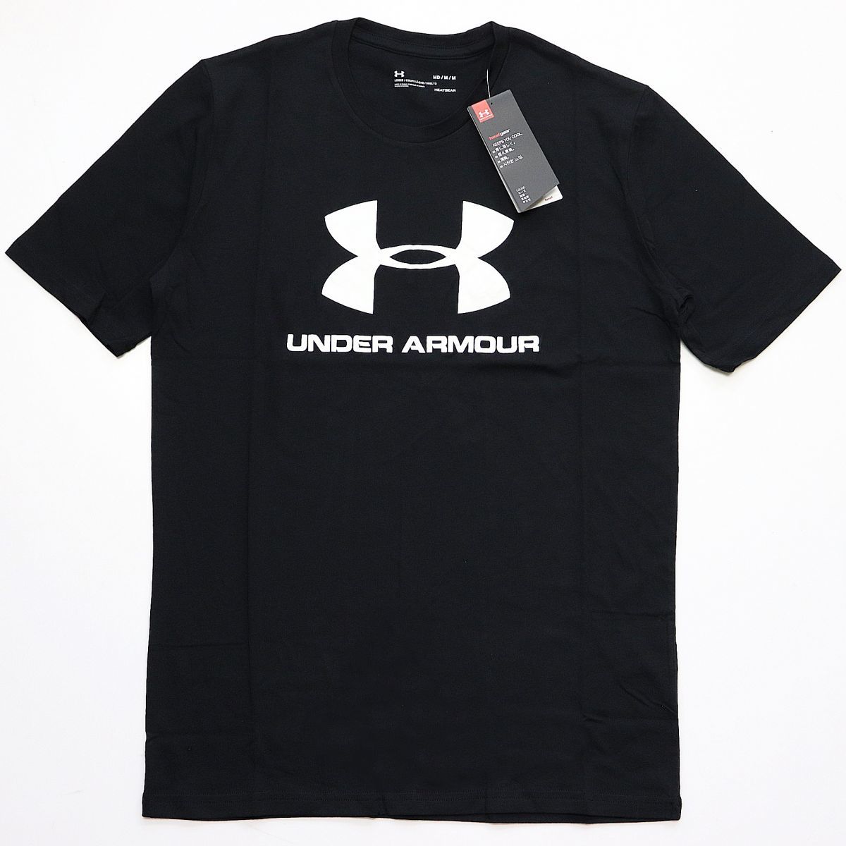 ●送料390円可能商品 アンダーアーマー UNDER ARMOUR 新品 メンズ 速乾 ドライ コットン 半袖 Tシャツ [1358574-001-L] 三 弐★QWER★_画像2