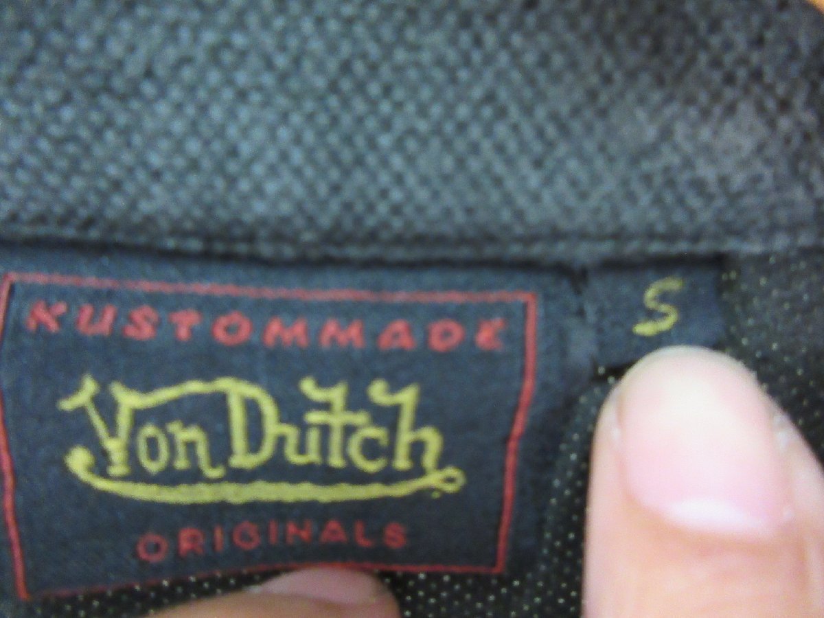 ボンダッチ Von Dutch ポロシャツ　サイズS_画像3