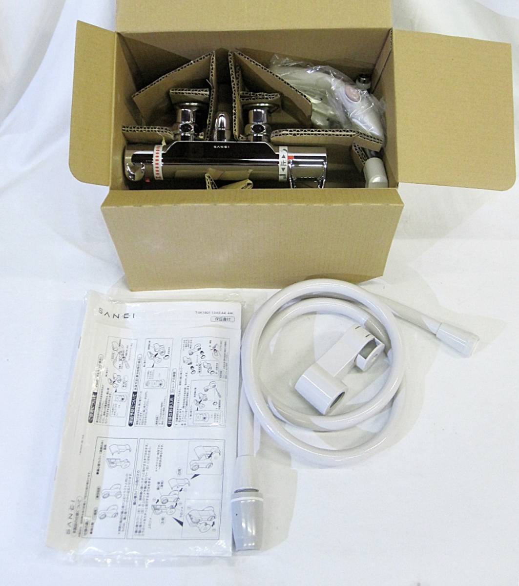 三栄水栓(SANEI) サーモシャワー混合栓・SK1801-3-13-KE(一般 三栄水栓(SANEI) サーモシャワー混合栓・SK1801-3-13-KE(一般