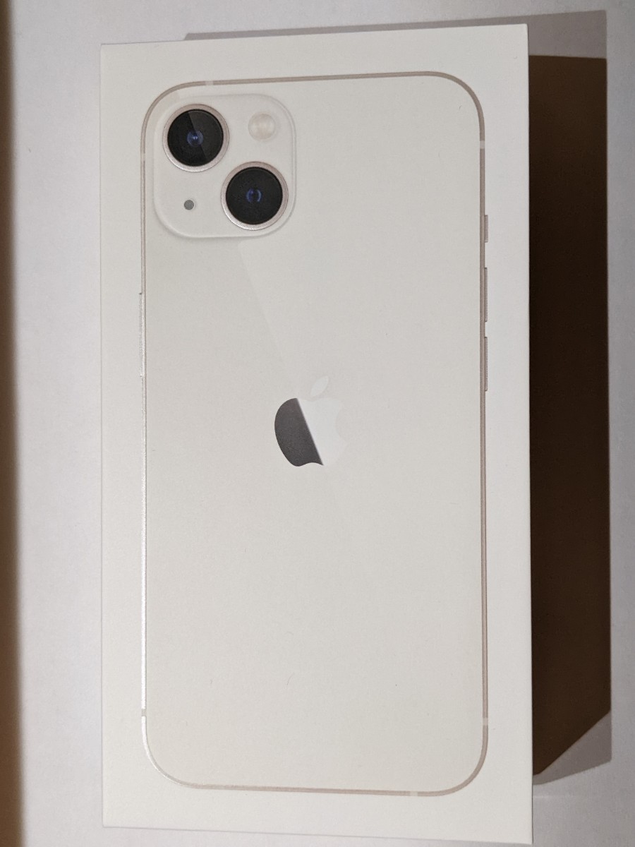 未開封】iPhone 13 本体 512 GB スターライト 白 新品 SIMフリー 未開封】iPhone 13 本体 512 GB スターライト 白 新品 SIMフリー