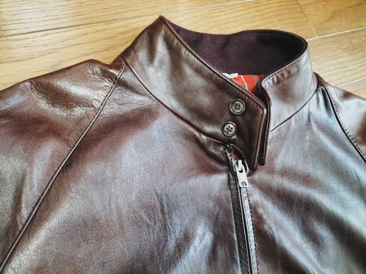 BARACUTA バラクータ G9 ハリントンジャケット 馬革 ホースハイド Made