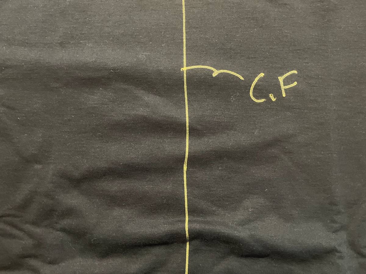 Christopher Nemeth クリストファー ネメス 七分丈 C.F 変形 ライン デザイン カットソー Design Tee 851 M_画像4