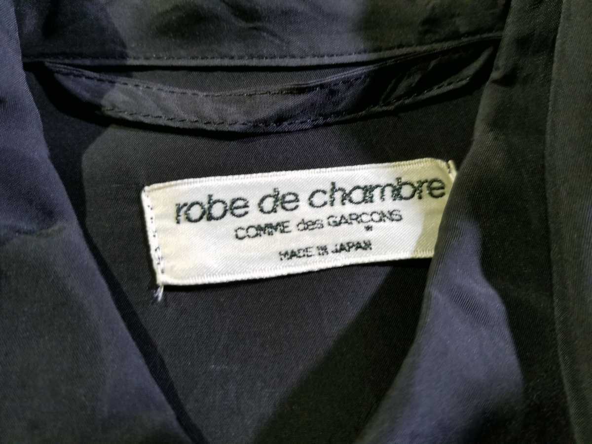 robe de chambre 94AW 袖切替キュプラジャケット 1994AW AD1994 90s ローブドシャンブル COMME des GARCONS コムデギャルソン_画像4