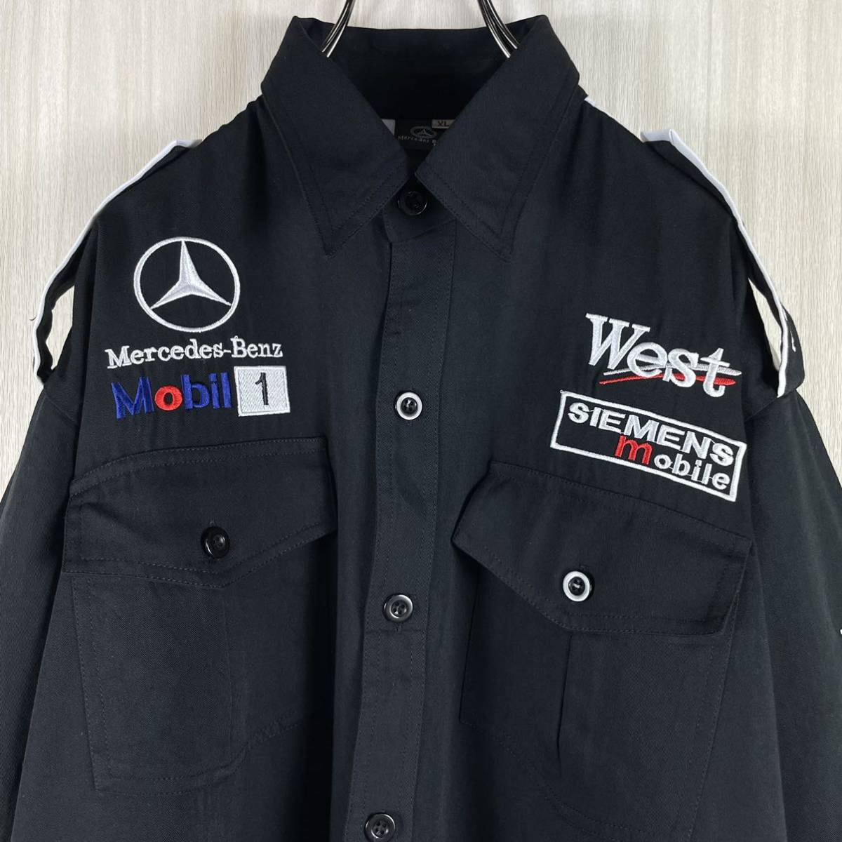 激レア】マクラーレン・メルセデス F1 全刺繍 ビッグロゴ 企業 激レア】マクラーレン・メルセデス F1 全刺繍 ビッグロゴ 企業
