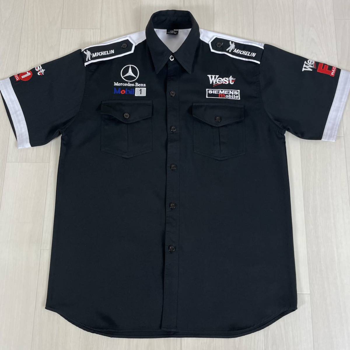 激レア】マクラーレン・メルセデス F1 全刺繍 ビッグロゴ 企業 激レア】マクラーレン・メルセデス F1 全刺繍 ビッグロゴ 企業