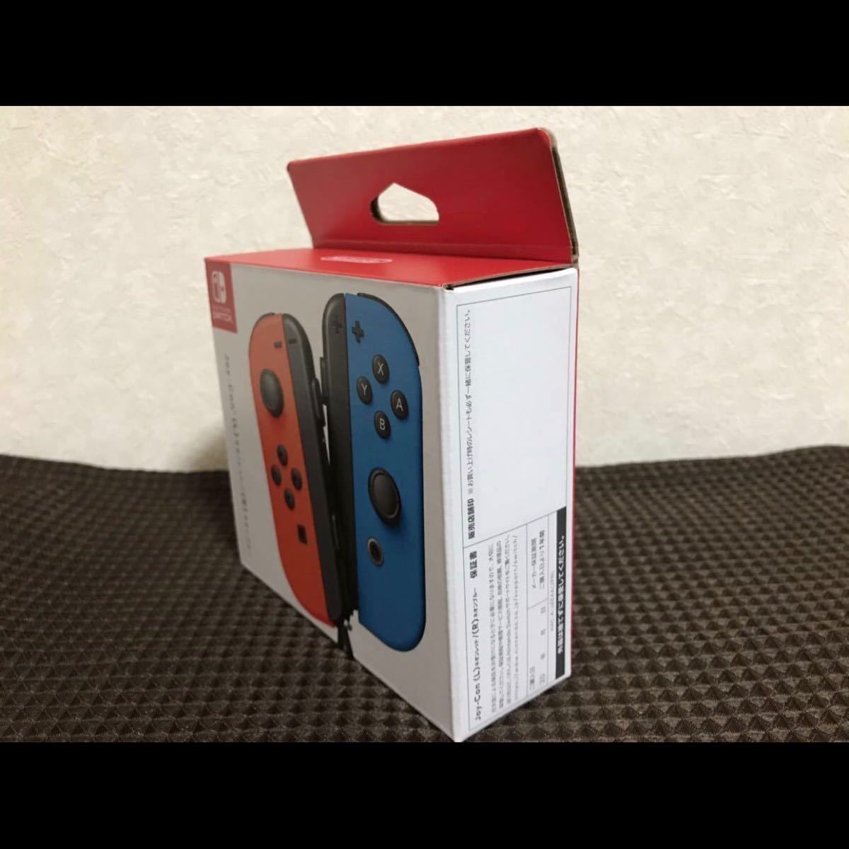 【新品未使用/即日発送】Nintendo Switch Joy-Con ジョイコン ネオンレッド(L)／ネオンブルー(R)