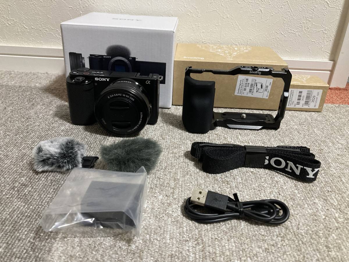 ソニー SONY VLOGCAM ZV-E10L-W オマケ付き-