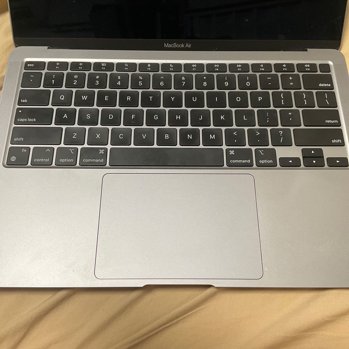 MacBook Air スペースグレイ M1チップ USキーボード 512GB BTO 美品 