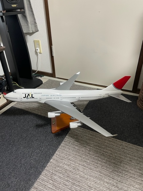 貴重品!日本航空機 JALジャル BOEING 747-400 1/100模型 貴重品!日本航空機 JALジャル BOEING 747-400 1/100模型