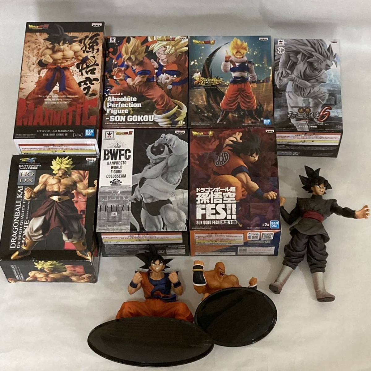 ドラゴンボール フィギュア BWFC 5体セット フリーザ 西遊記悟空