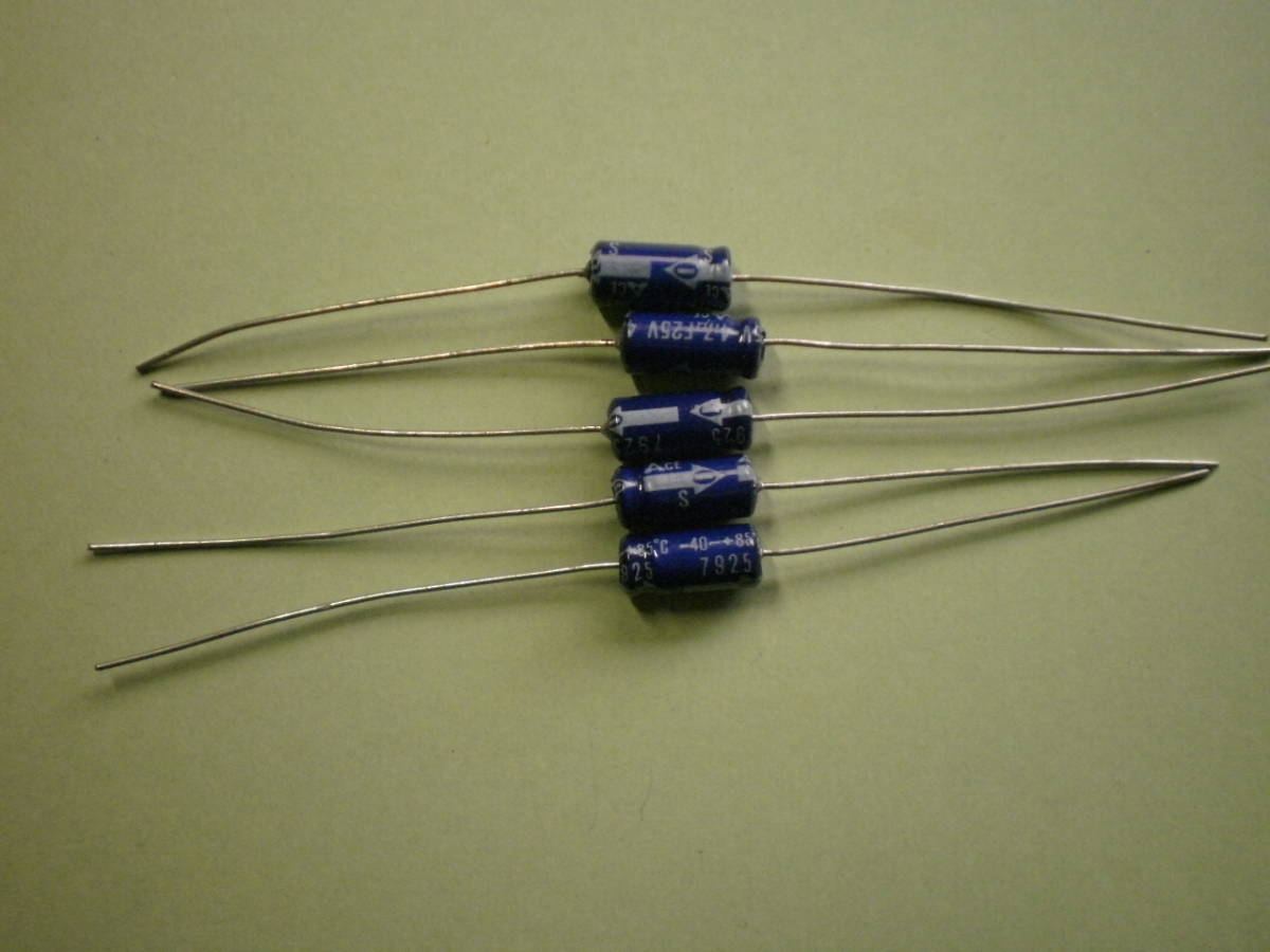 電解コンデンサー 4 7mf 25v チューブラ型 未使用品 長期保存品 5個セット 超歓迎 25v 電解コンデンサー 4 7mf 25v チューブラ型 未使用品 長期保存品 5個セット 超歓迎 25v