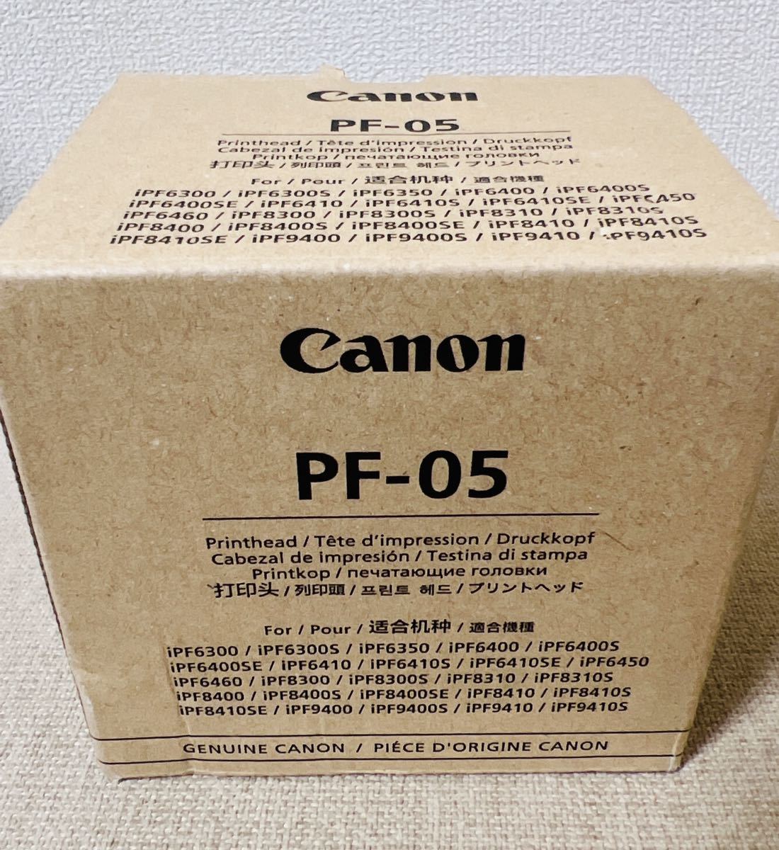 アウトレット送料無料】 Canon PF-05 プリントヘッド labca.com.ar