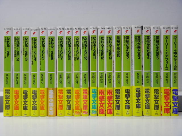 ☆なれる！ＳＥ　13冊、葉桜が来た夏　全5巻　ほか　夏海公司　20冊 / 電撃文庫 ☆B369_画像1