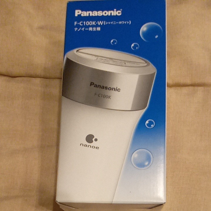 Paypayフリマ Panasonic ナノイー発生機 Fーc100kーｗ 白 ホワイト 車 家 除菌 抗菌 空気清浄機 コロナ対策 アダプター 新品
