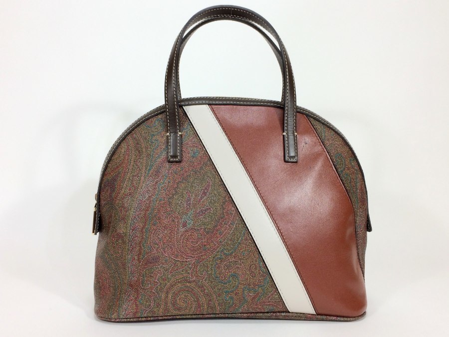 送料無料 【極美品 使用わずか】 ETRO エトロ ハンドバッグ 2way