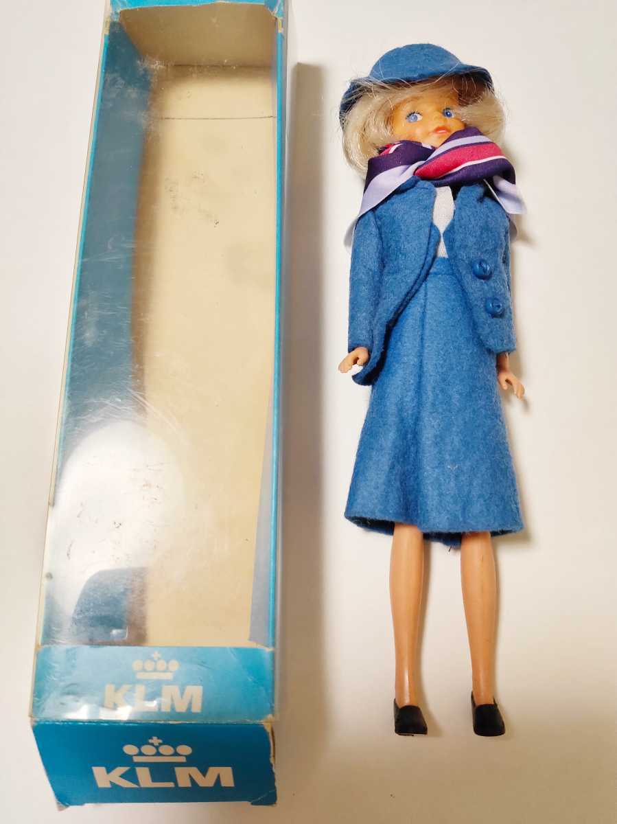 ☆ビンテージ☆ 1960年 KLM 航空 スチュワーデス フィギア 当時物