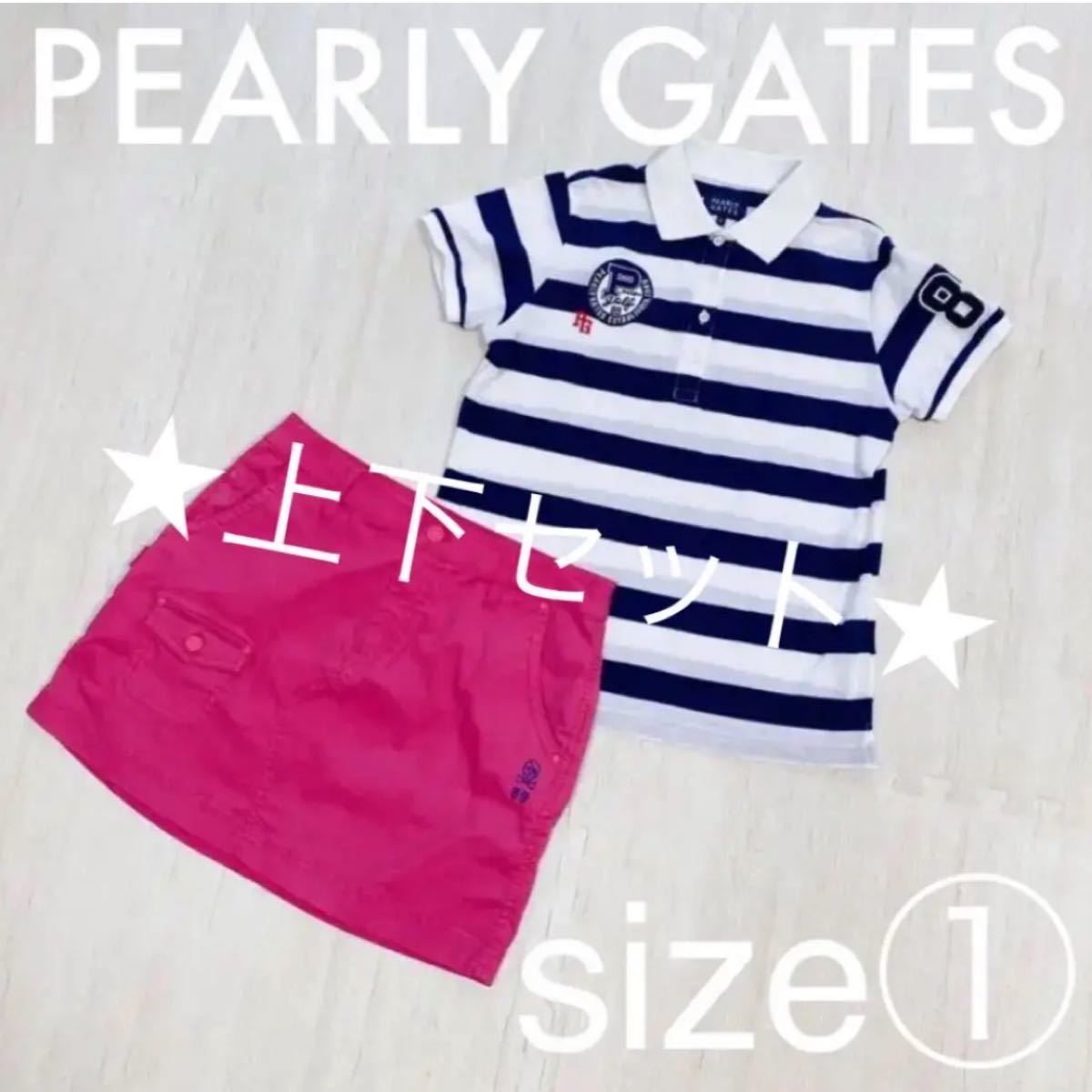 日本産】 pearlygatesパーリーゲイツゴルフウェアシャツ2サイズ