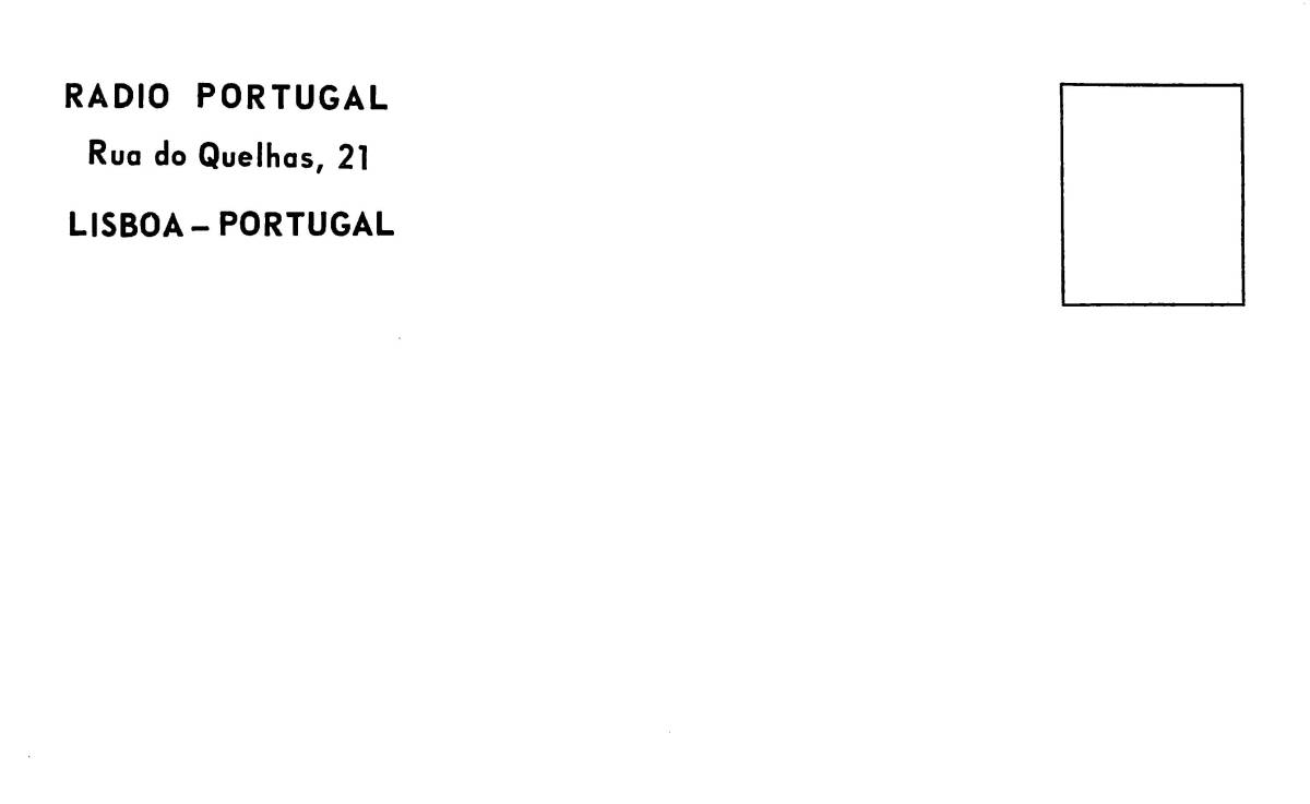 BCL* rare sun cue card * Portugal country . broadcast + extra *SONY* Sony * Sky sensor *ICF-5600 color service guide attaching 