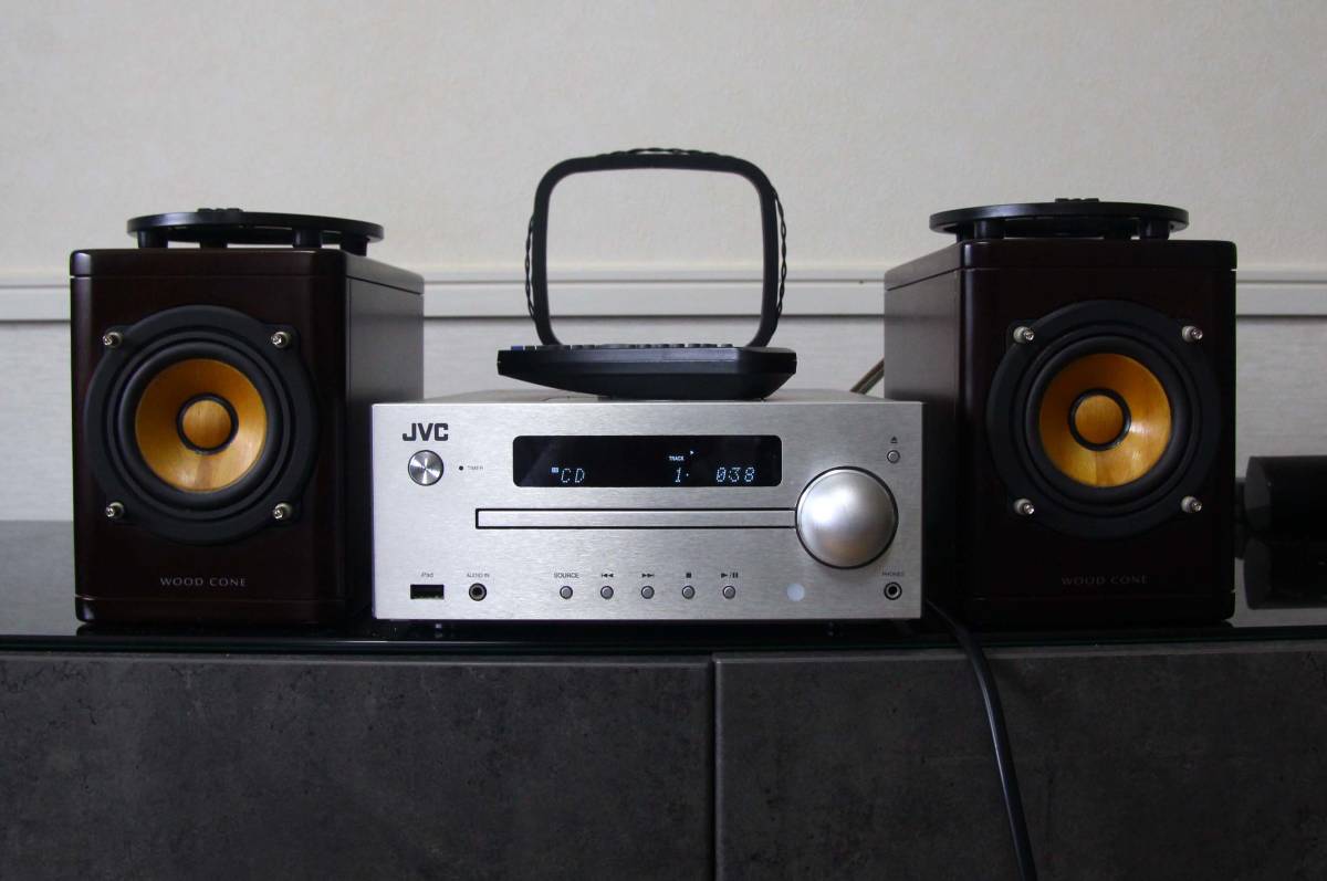 JVC EX-N1 ウッドコーン リモコン/アンテナ | mangement-and-finance