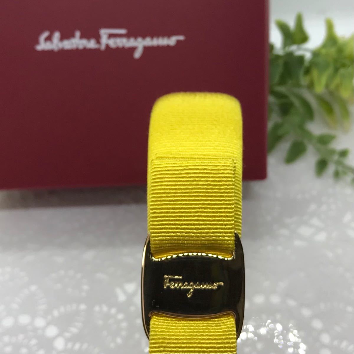 極美品】Salvatore Ferragamo カチューシャ ヴァラ リボン | contifarma.pe