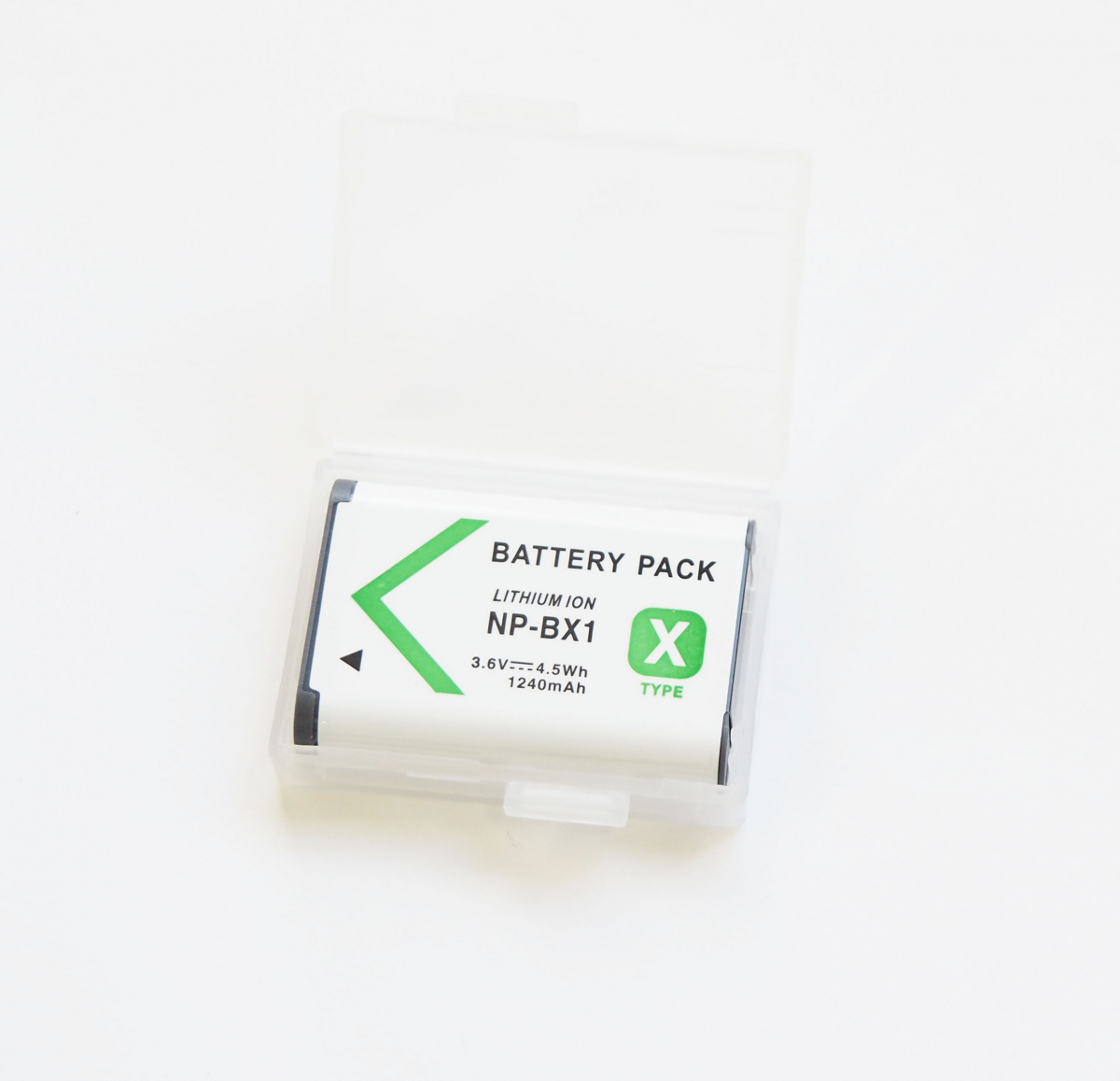 【SONY NP-BX1】ソニー■1240mAh 互換バッテリー/PSE認証/保護回路内蔵 バッテリー残量表示可/リチウムイオン充電池_画像1