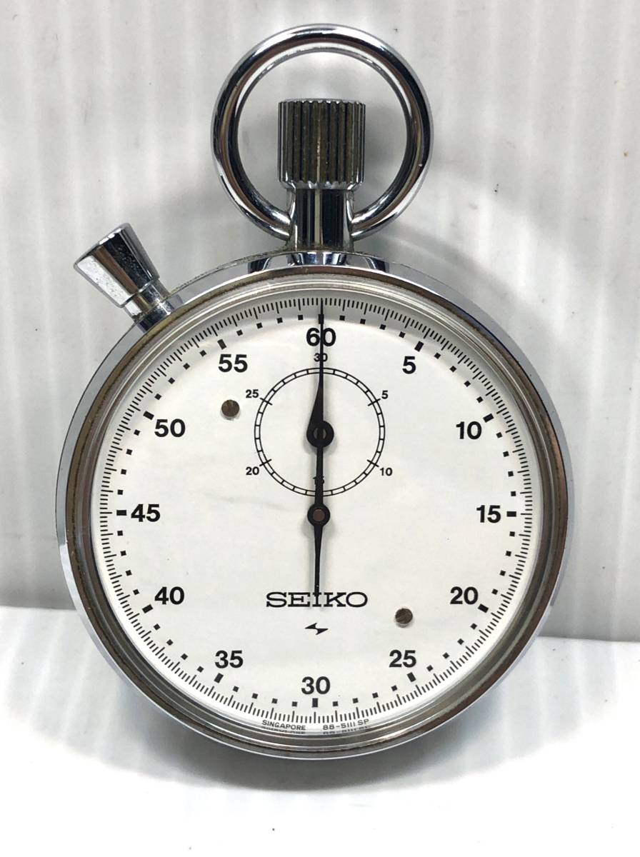 高品質の激安 SEIKOSHA 精工舎 ストップウォッチ 手巻き レトロ 時計