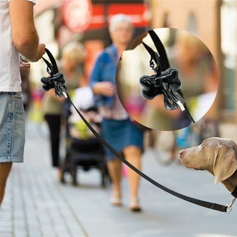 PayPayフリマ｜廃棄物バッグ50ロール 犬のうんちバッグ 屋外キャリアホルダー ディスペンサー クリーニングピックアップツール ペットアクセサリー