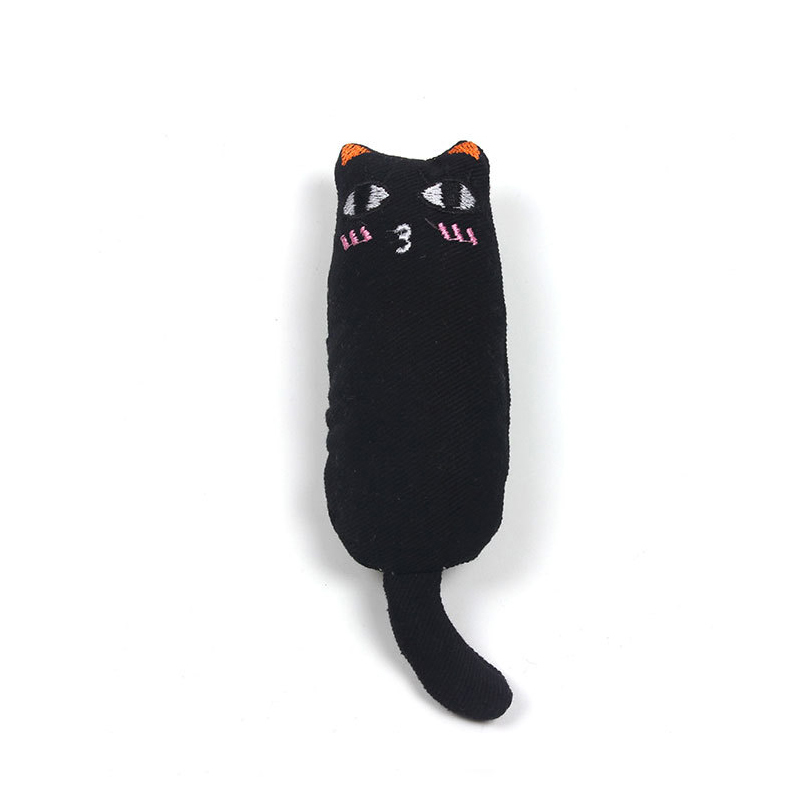 さらさらサウンドキャットニップおもちゃ猫製品ペットのためのかわいい猫のおもちゃ子猫歯研削猫ぬいぐるみ親指枕ペットアクセサリー