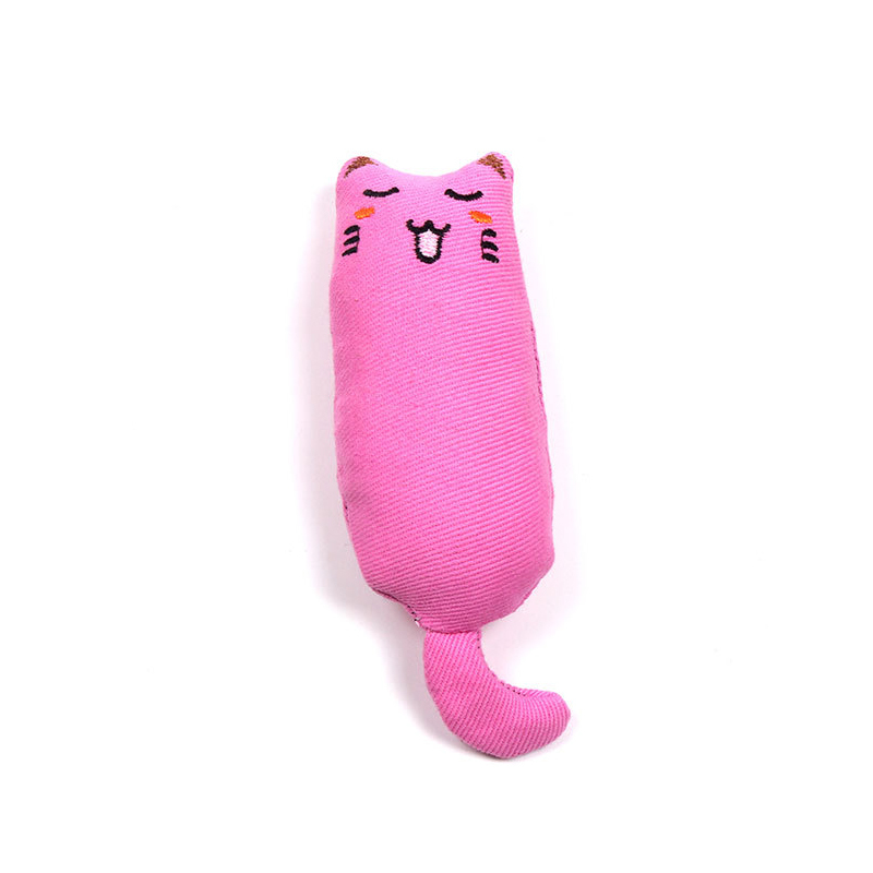 さらさらサウンドキャットニップおもちゃ猫製品ペットのためのかわいい猫のおもちゃ子猫歯研削猫ぬいぐるみ親指枕ペットアクセサリー