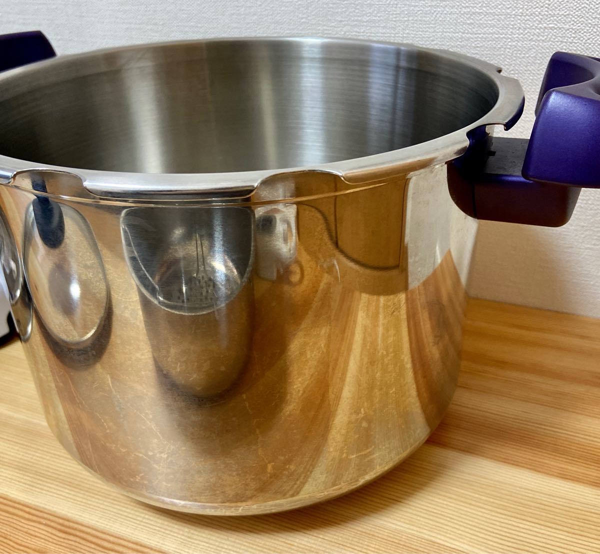 中古◇T-faL◇ティファール◇圧力鍋◇ガスIH対応◇クリプソ ミニット パーフェクト 6L◇タイマー付◇P4620735