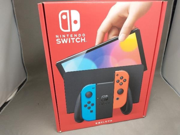 お待たせ! Nintendo Switch 有機Eモデル ネオンブルー R ネオンレッド