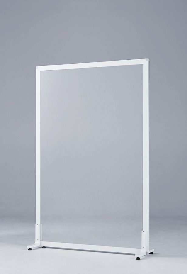  free shipping H1500 W1000 partition partition independent panel stability legs attaching acrylic fiber panel clear panel transparent panel spray feeling . prevention panel 