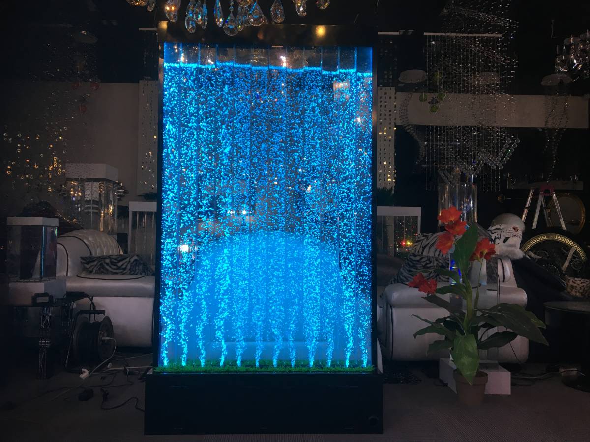  animation equipped * stock remainder barely * popular W12 aquarium partition aquarium height 1.8m width 1m strut type LED16 color switch * Smile corporation 