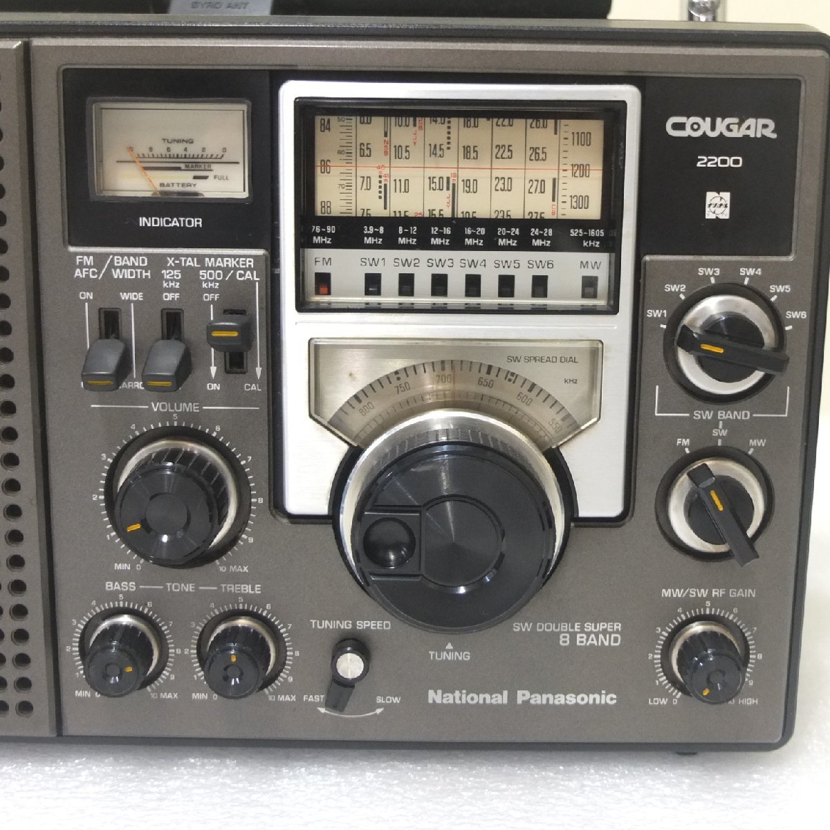 良品 National Panasonic COUGAR 2200 RF-2200 ラジオ クーガ- | www