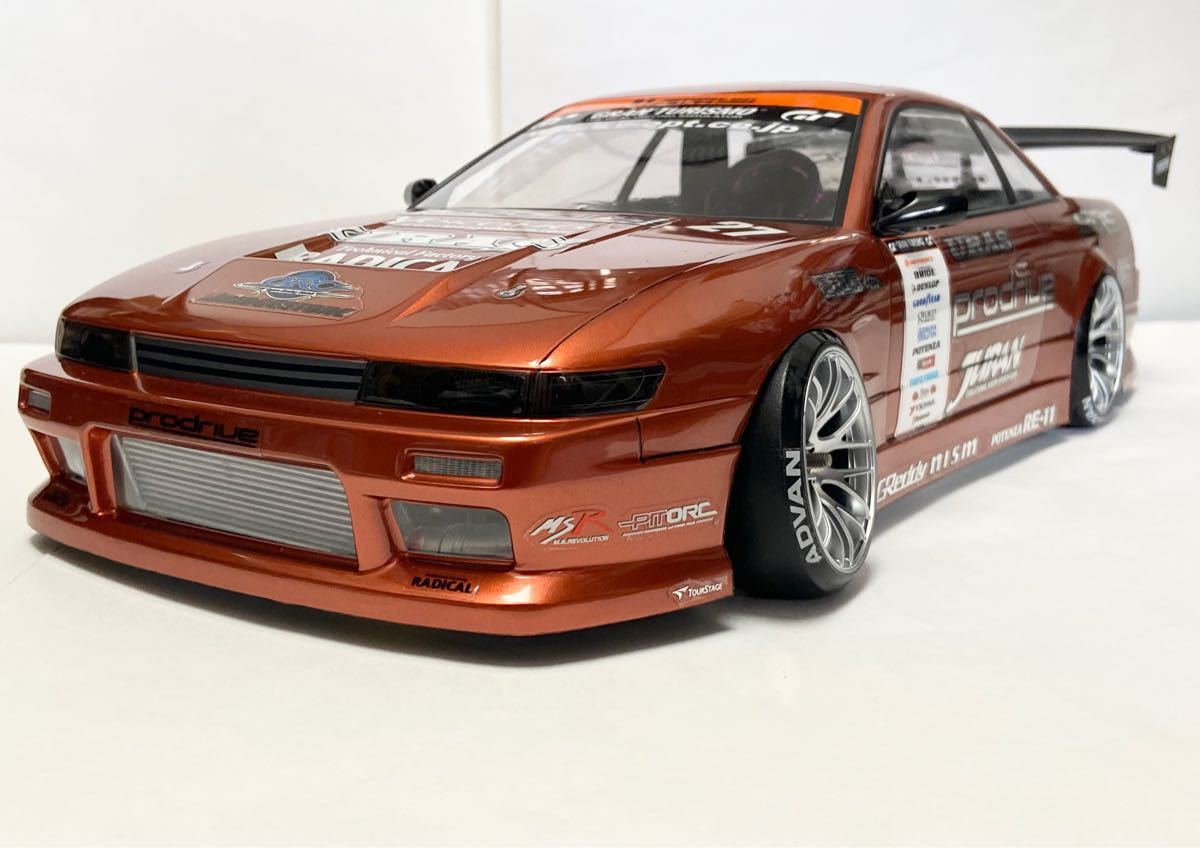 ヨコモ ニッサン S13 シルビア ボディ D1風 ボディ 未使用品　ヨコモ YD2  R31ハウス GRK などの ドリフト車に