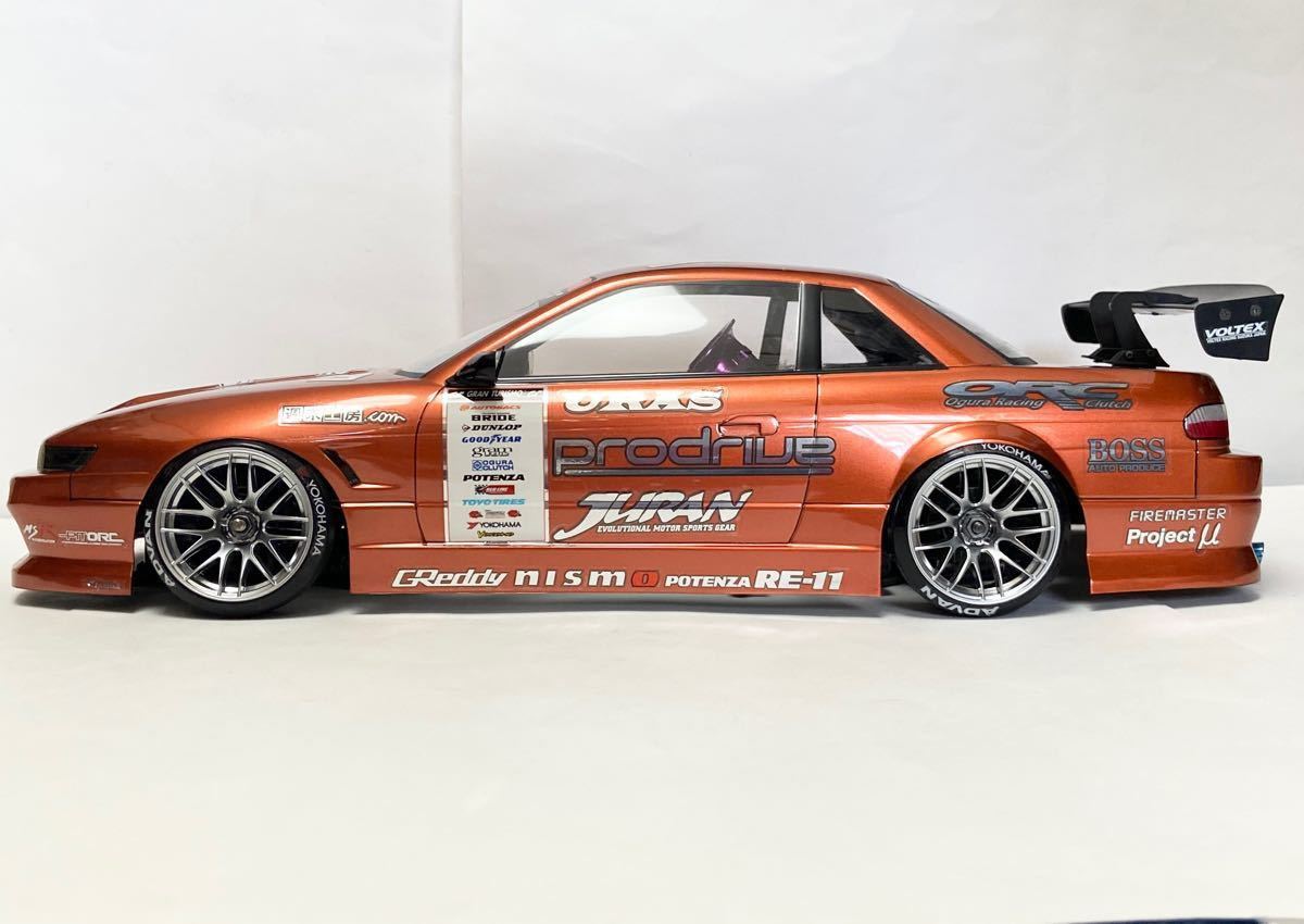 ヨコモ ニッサン S13 シルビア ボディ D1風 ボディ 未使用品　ヨコモ YD2  R31ハウス GRK などの ドリフト車に