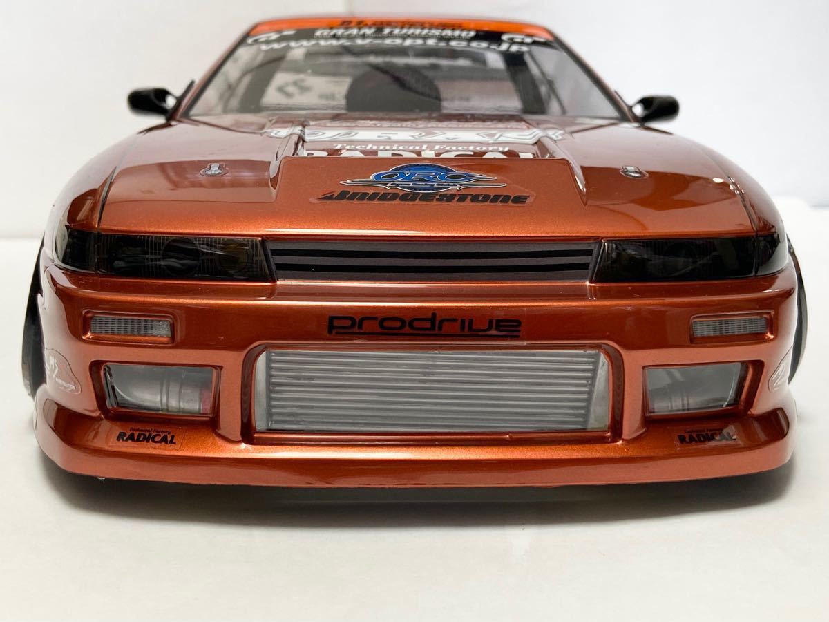 ヨコモ ニッサン S13 シルビア ボディ D1風 ボディ 未使用品　ヨコモ YD2  R31ハウス GRK などの ドリフト車に