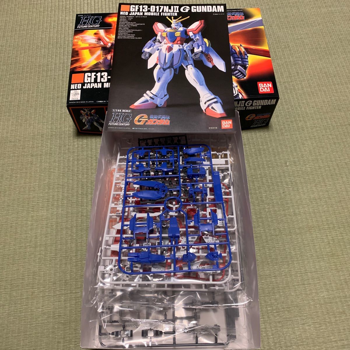 未開封】GF13-017NJII ゴッドガンダム (1/144スケール HGFC 110 未開封】GF13-017NJII ゴッドガンダム (1/144スケール HGFC 110