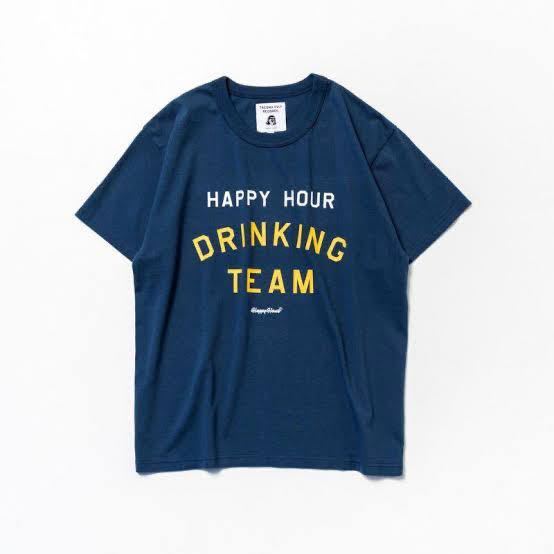 新品未使用 タコマフジレコード Tシャツ Lサイズ Tacomafuji Records HAPPY HOUR DRINKING TEAM ハッピーアワー tacoma タコマフジ_画像1