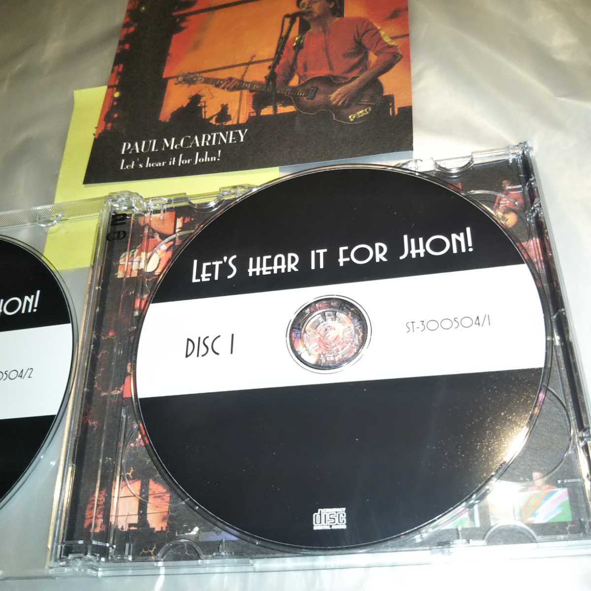 PAUL McCARTNEY LET'S HEAR IT FOR JOHN プレス盤 ２枚組CD ST-300504 ポール・マッカートニー_画像3