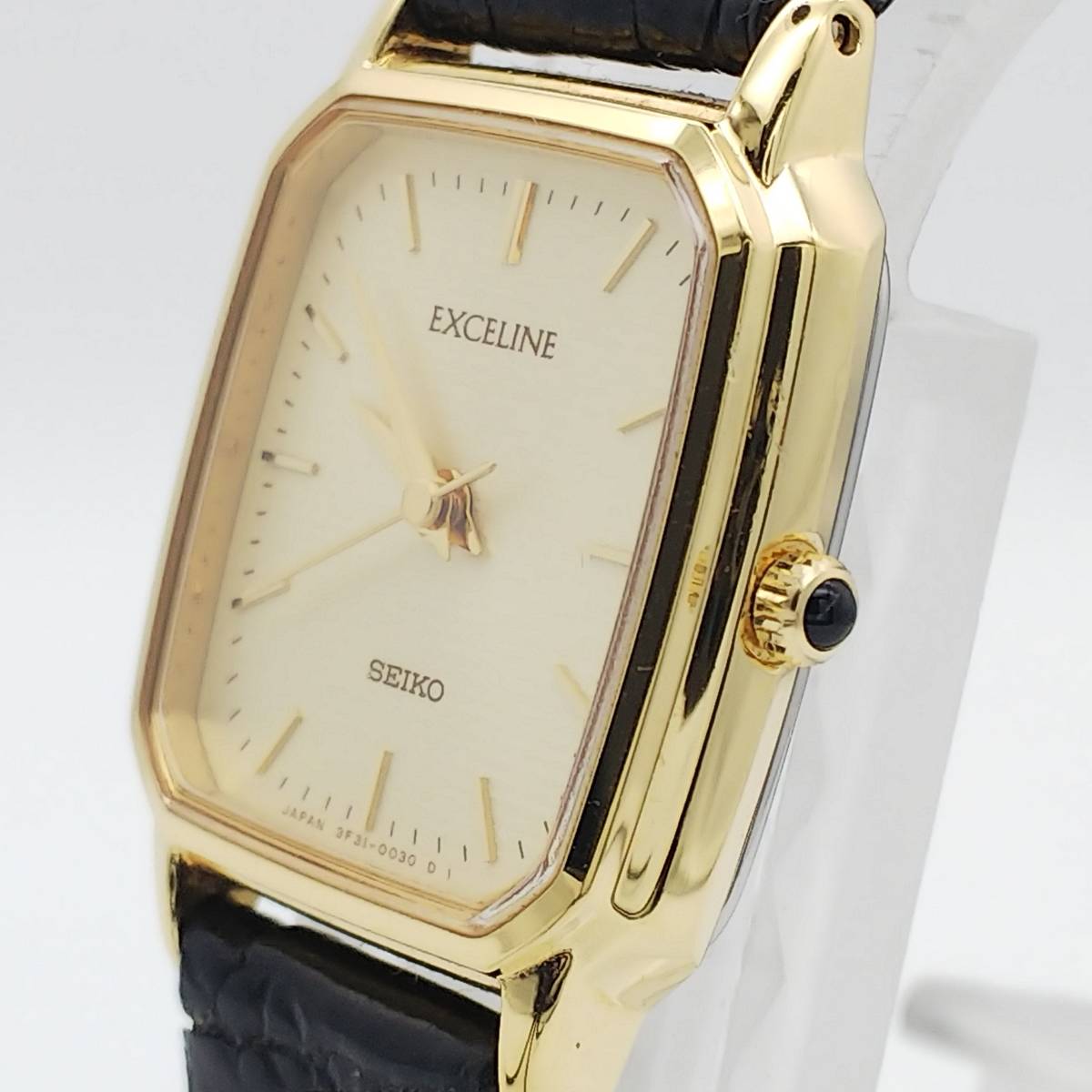 電池交換済】SEIKO セイコー Exceline エクセリーヌ スクエア 電池交換済】SEIKO セイコー Exceline エクセリーヌ スクエア