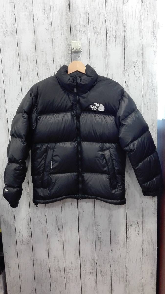 THE NORTH FACE ザノースフェイス ダウンジャケット 700FP ブラック バングラデシュ製 NUPTSE JACKET ダウン