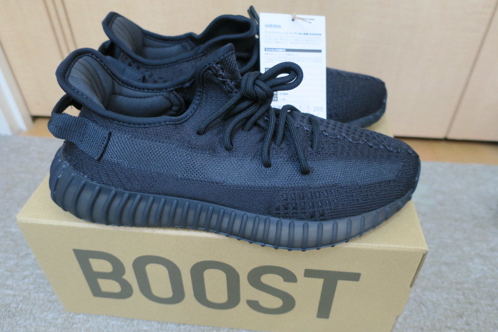 国内正規品！adidas YEEZY BOOST 350 V2 onyx 26.5cm US8.5 新品 アディダス イージー ブースト オニキス HQ4540 T P YE slide foam 500 黒_画像1