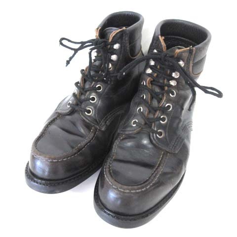 陰山織物謹製 茶芯 97年製 RED WING 8133 7.5E 25.5 スーパーソール