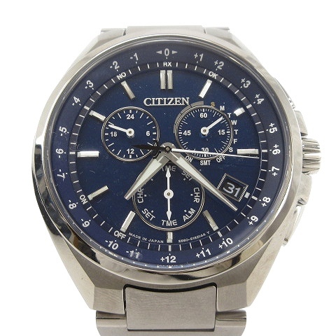 シチズン CITIZEN ATTESA アテッサ エコドライブ 腕時計 クロノグラフ